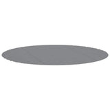 Vidaxl zwembadgrondzeil ø306 cm polyester geotextiel lichtgrijs - afbeelding 2