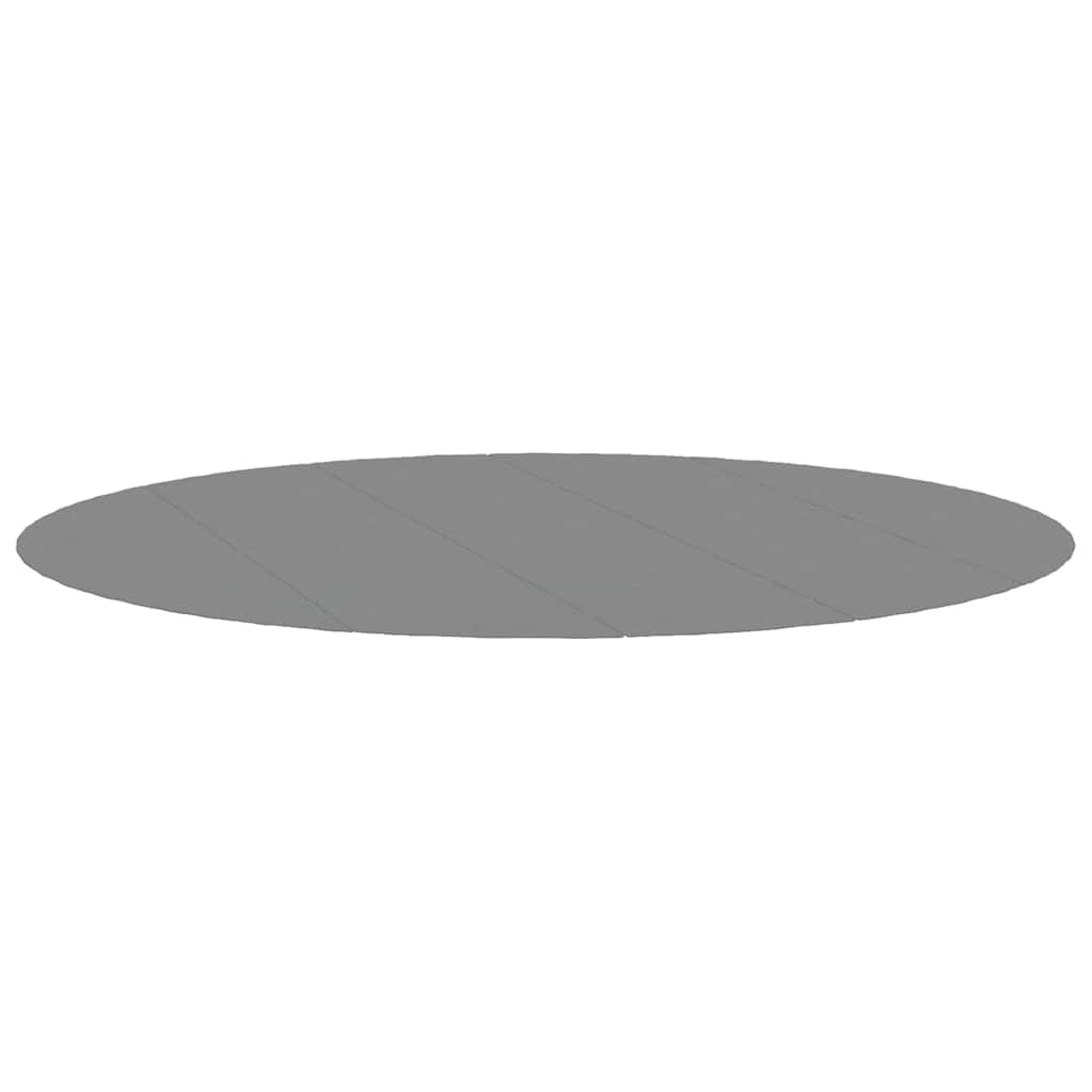 Vidaxl zwembadgrondzeil ø550 cm polyester geotextiel lichtgrijs