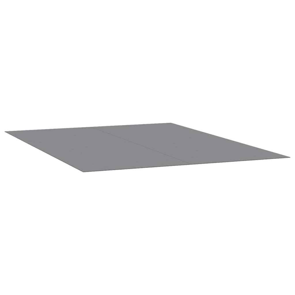 Vidaxl zwembadgrondzeil 300x220 cm polyester geotextiel lichtgrijs