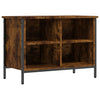 Vidaxl schoenenkast 69x35x50 cm bewerkt hout gerookt eikenkleurig