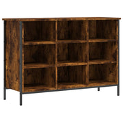 Vidaxl schoenenkast 100x35x70 cm bewerkt hout gerookt eikenkleurig - afbeelding 2