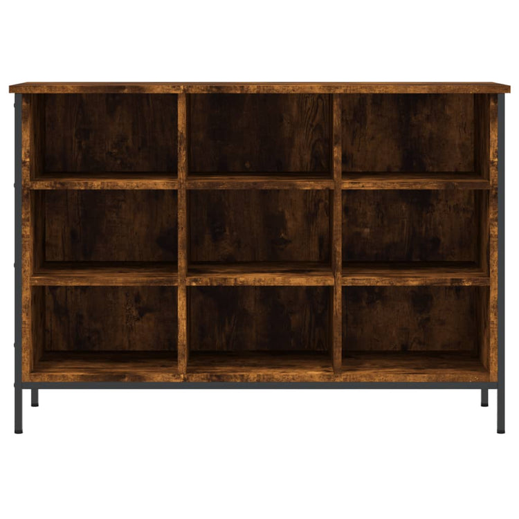 Vidaxl schoenenkast 100x35x70 cm bewerkt hout gerookt eikenkleurig