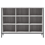 Vidaxl schoenenkast 100x35x70 cm bewerkt hout grijs sonoma eikenkleur - afbeelding 3