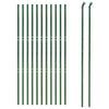 VidaXL Draadgaashek 1,8x25 m gegalvaniseerd staal groen