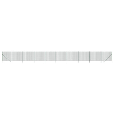 VidaXL Draadgaashek 2,2x25 m gegalvaniseerd staal groen