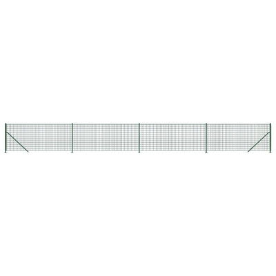Vidaxl gaashek met flens 1x10 m groen