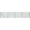 Vidaxl draadgaashek met flens 2x10 m groen