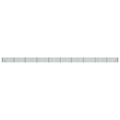 Vidaxl draadgaashek met flens 1,1x25 m groen