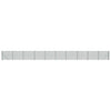 VidaXL Draadgaashek met flens 1,4x25 m groen