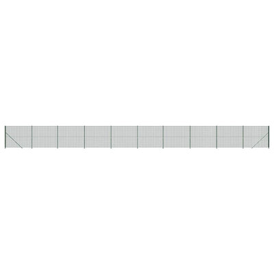 VidaXL Draadgaashek met flens 1,4x25 m groen