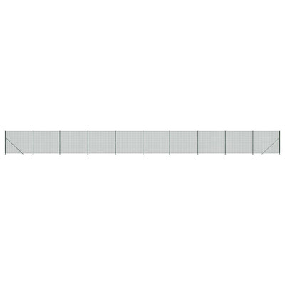 VidaXL Draadgaashek met flens 1,8x25 m groen
