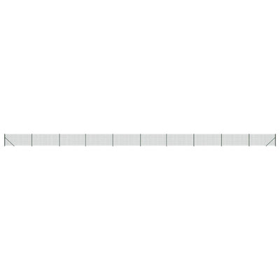 Vidaxl draadgaashek met flens 1x25 m groen