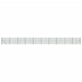 VidaXL Draadgaashek met flens 1,8x25 m groen - afbeelding 2