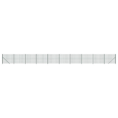 VidaXL Draadgaashek met flens 2,2x25 m groen