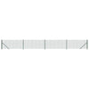 Vidaxl gaashek met flens 1x10 m groen