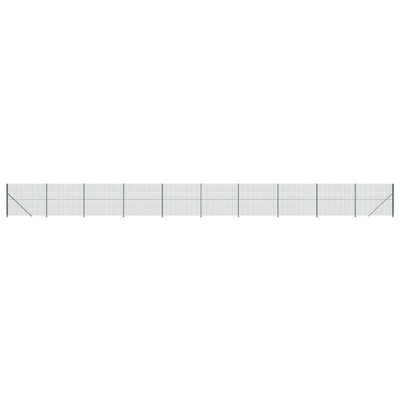 VidaXL Draadgaashek met flens 2,2x25 m groen