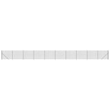 VidaXL Draadgaashek met flens 1,8x25 m antracietkleurig - afbeelding 2
