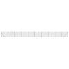 VidaXL Draadgaashek met flens 1,6x25 m antracietkleurig