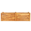 Vidaxl plantenbak verhoogd 160x60x44 cm massief acaciahout