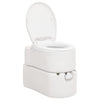 Vidaxl campingtoilet geïntegreerd 24+17 l hdpe email