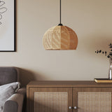 Vidaxl plafondlampenkap ø36x26 cm ijzer en papier - afbeelding 1