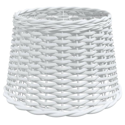 Vidaxl plafondlampenkap ø40x26 cm wicker wit