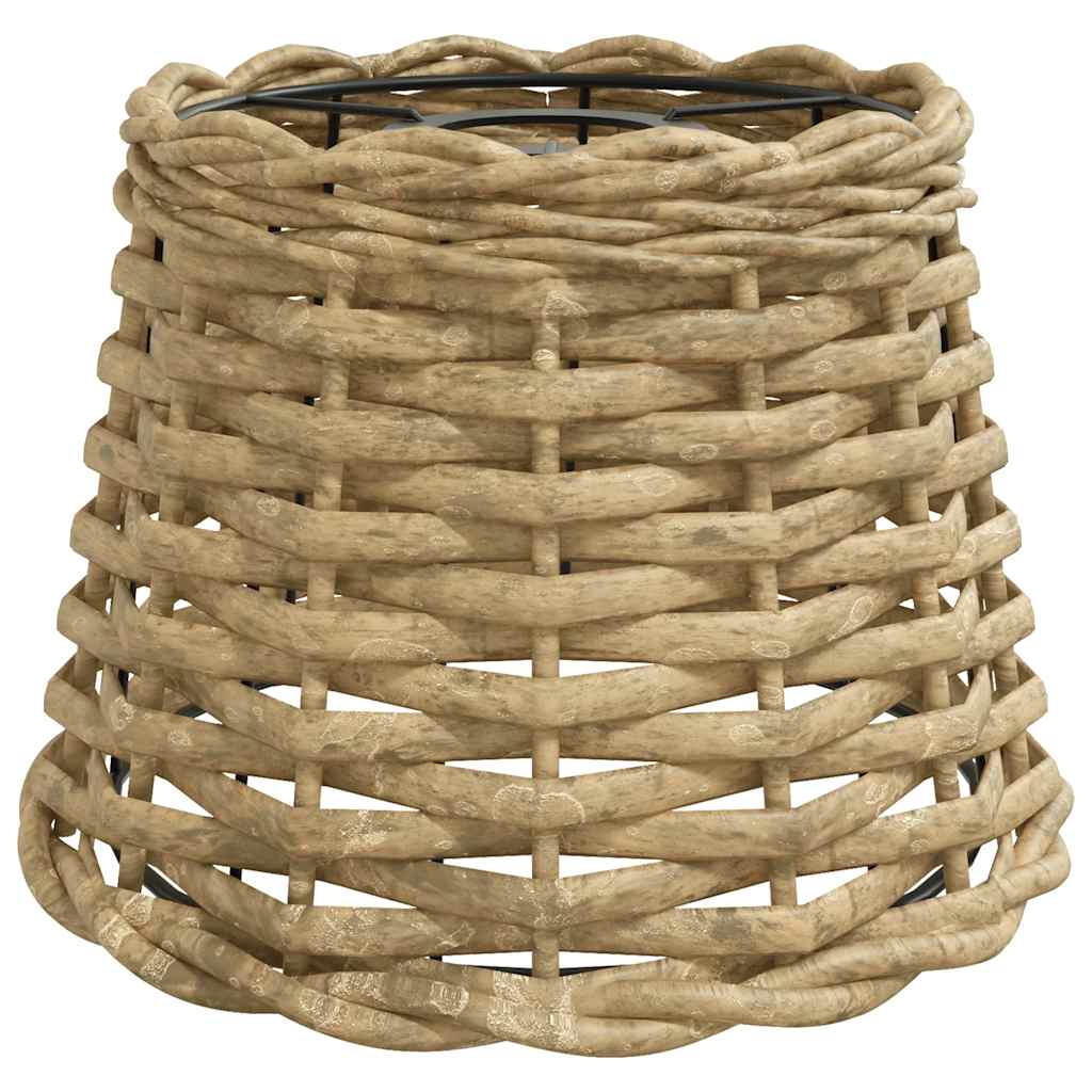 Vidaxl plafondlampenkap ø20x15 cm wicker bruin