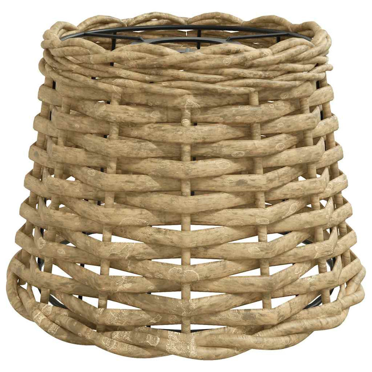 Vidaxl plafondlampenkap ø20x15 cm wicker bruin
