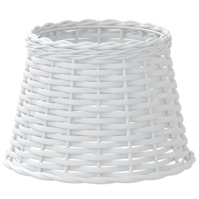 Vidaxl lampenkap ø25x17 cm wicker wit