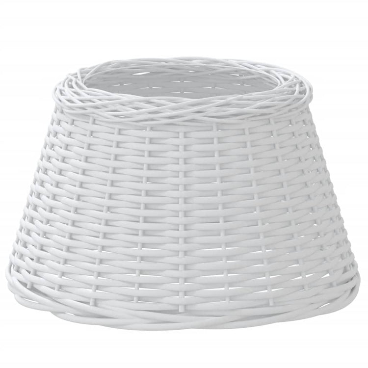 Vidaxl lampenkap ø50x30 cm wicker wit