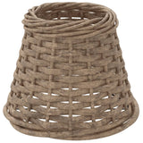 Vidaxl lampenkap ø15x12 cm wicker bruin - afbeelding 2