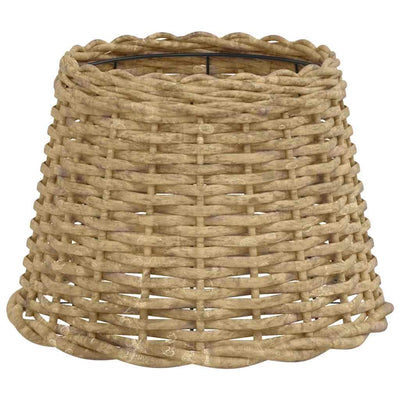 Vidaxl lampenkap ø30x20 cm wicker bruin