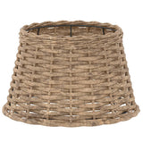 Vidaxl lampenkap ø38x23 cm wicker bruin - afbeelding 2