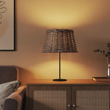 Vidaxl lampenkap ø38x23 cm wicker bruin - afbeelding 3