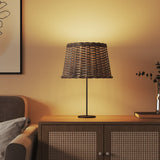 Vidaxl lampenkap ø40x26 cm wicker bruin - afbeelding 3
