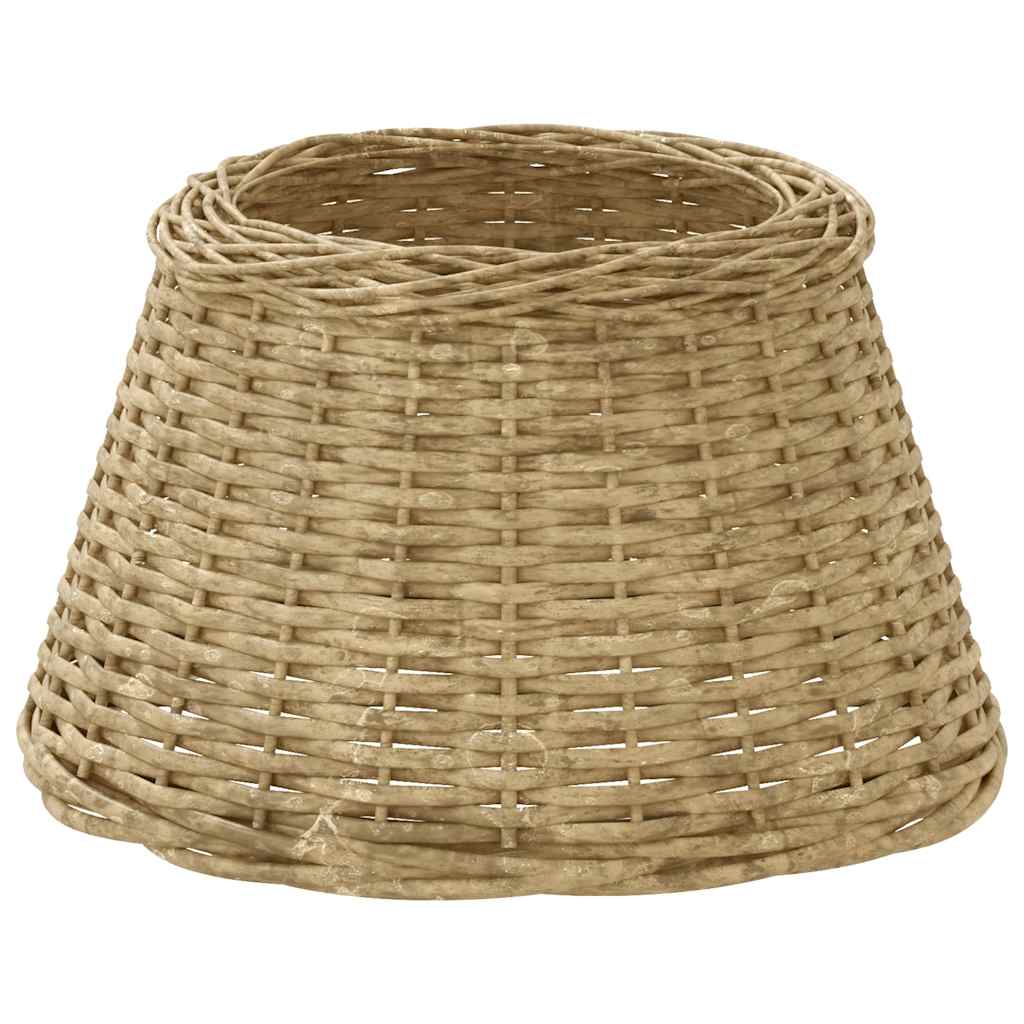 Vidaxl lampenkap ø45x28 cm wicker bruin