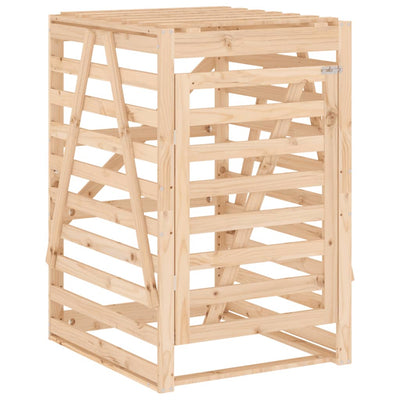 Vidaxl containerberging 84x90x128,5 cm massief grenenhout