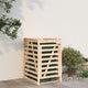 Vidaxl containerberging 84x90x128,5 cm massief grenenhout