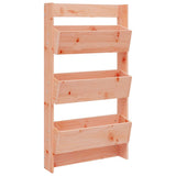 Vidaxl plantenbak wandmontage 3-laags 60x18,5x110 cm douglashout - afbeelding 2