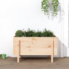 Vidaxl plantenbak verhoogd 101x50x57 cm massief grenenhout