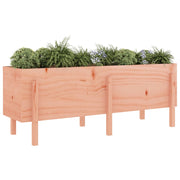 Vidaxl plantenbak verhoogd 160x50x57 cm massief grenenhout douglas - afbeelding 3