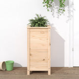 Vidaxl plantenbak 40x40x78 cm massief grenenhout - afbeelding 1