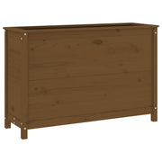 Vidaxl plantenbak verhoogd 119,5x40x78 cm massief grenen honingbruin - afbeelding 2
