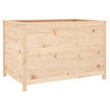 Vidaxl plantenbak verhoogd 119,5x82,5x78 cm massief grenenhout - afbeelding 2