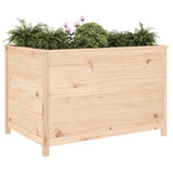 Vidaxl plantenbak verhoogd 119,5x82,5x78 cm massief grenenhout - afbeelding 3