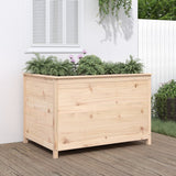 Vidaxl plantenbak verhoogd 119,5x82,5x78 cm massief grenenhout - afbeelding 1