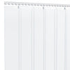 Vidaxl deurgordijn 200x1,6 mm 50 m pvc transparant