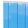 Vidaxl deurgordijn 200x1,6 mm 10 m pvc blauw