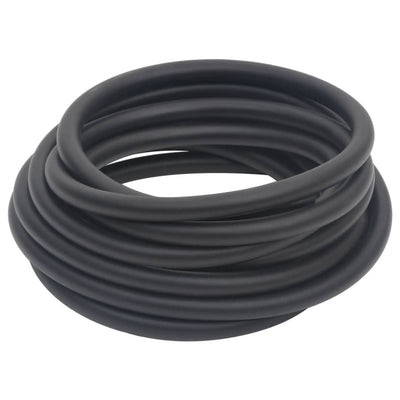 Vidaxl luchtslang hybride 0,6'' 2 m rubber en pvc zwart