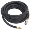 Vidaxl luchtslang hybride 0,6'' 10 m rubber en pvc zwart